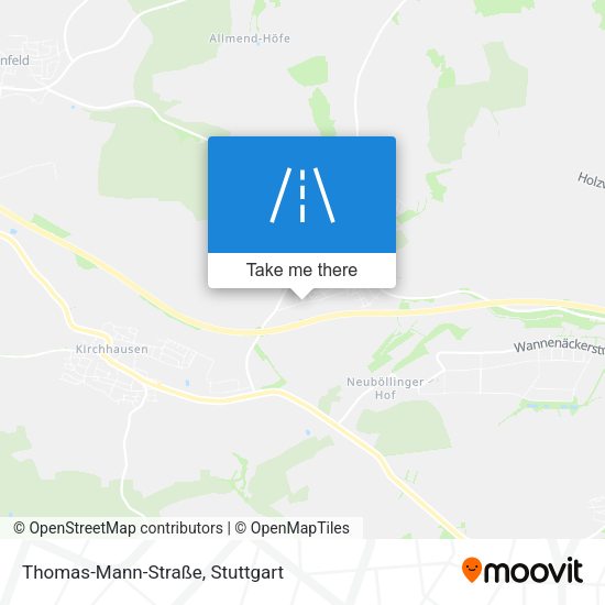 Thomas-Mann-Straße map