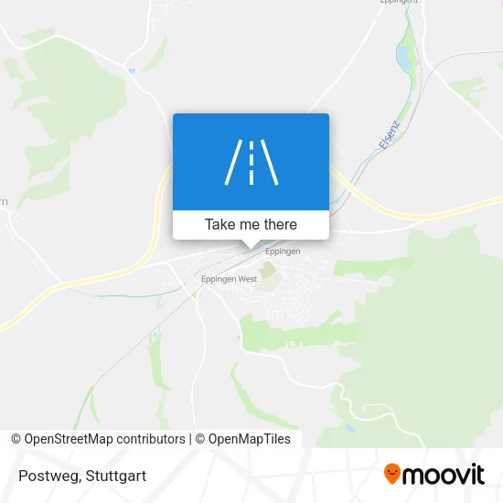 Карта Postweg