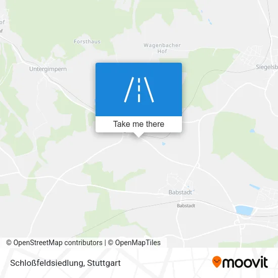 Карта Schloßfeldsiedlung