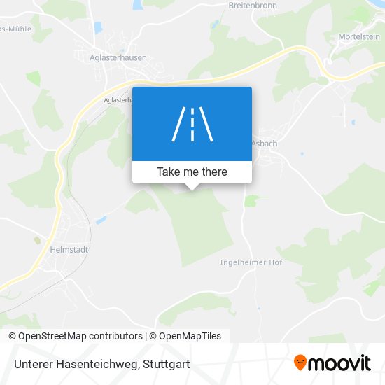 Unterer Hasenteichweg map