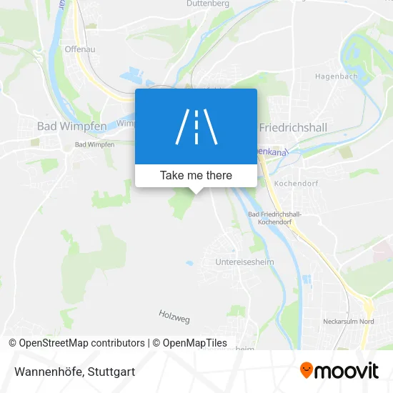 Карта Wannenhöfe