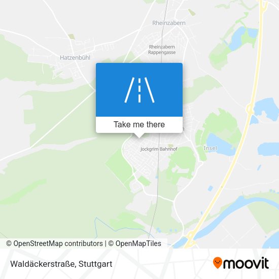 Waldäckerstraße map