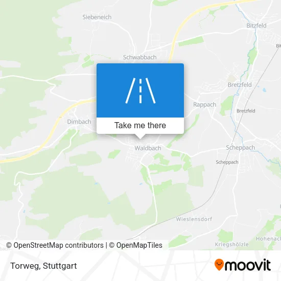 Карта Torweg