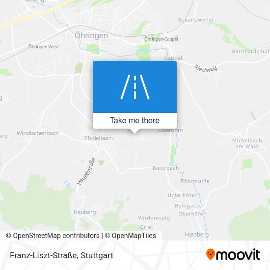 Franz-Liszt-Straße map