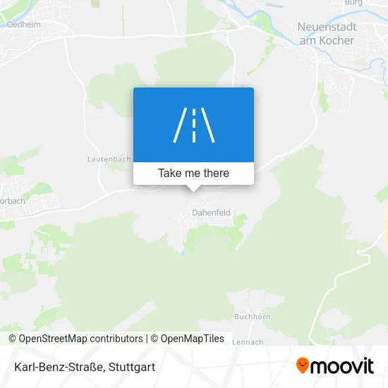 Карта Karl-Benz-Straße