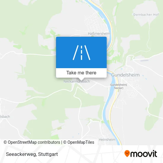 Карта Seeackerweg
