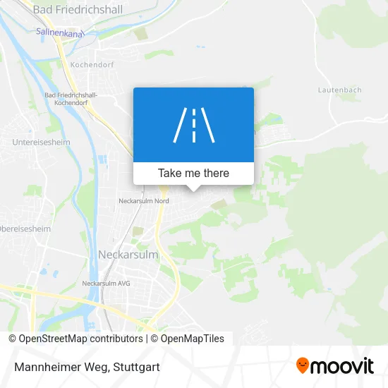 Карта Mannheimer Weg