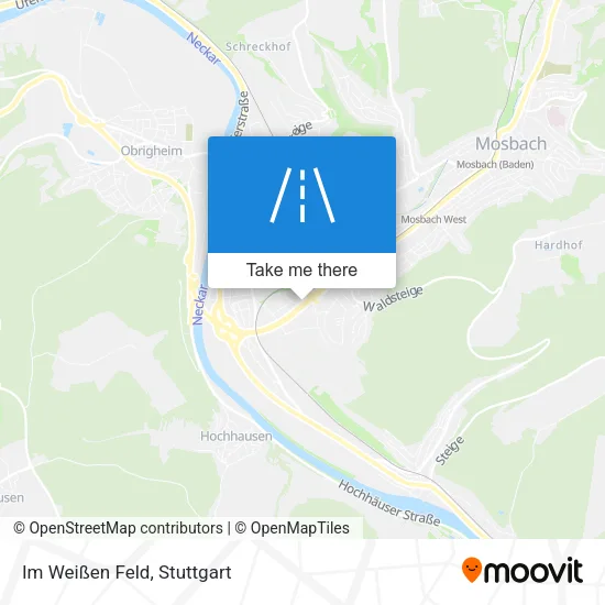 Карта Im Weißen Feld