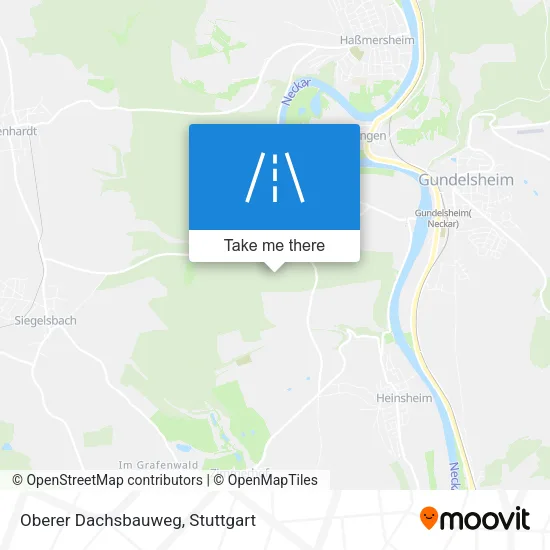 Карта Oberer Dachsbauweg