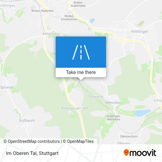 Карта Im Oberen Tal