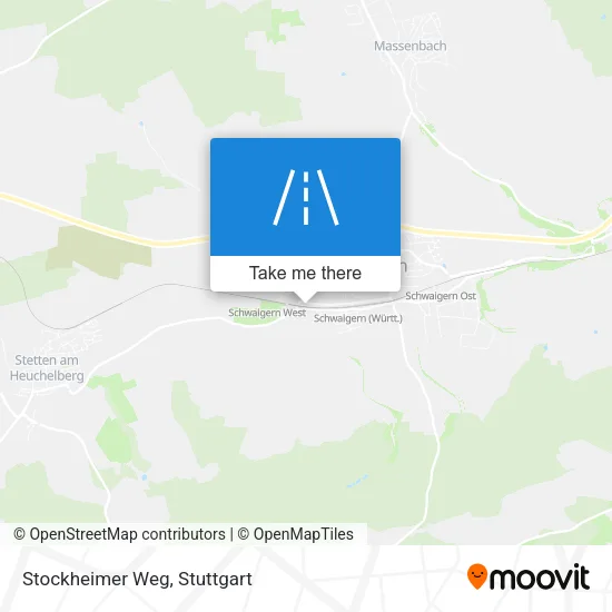 Карта Stockheimer Weg