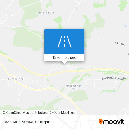 Von-Klug-Straße map