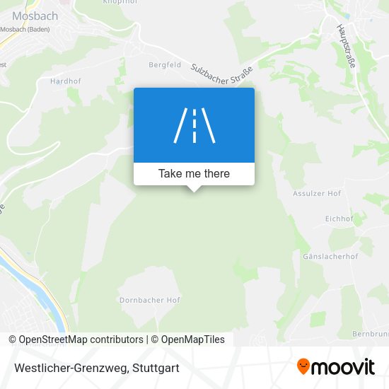 Westlicher-Grenzweg map