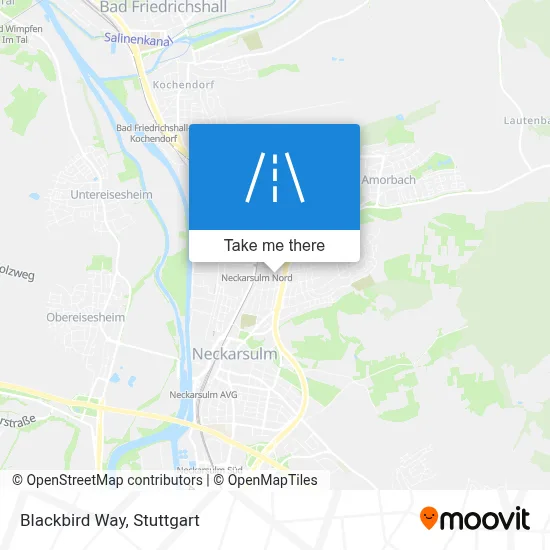 Elsternweg map