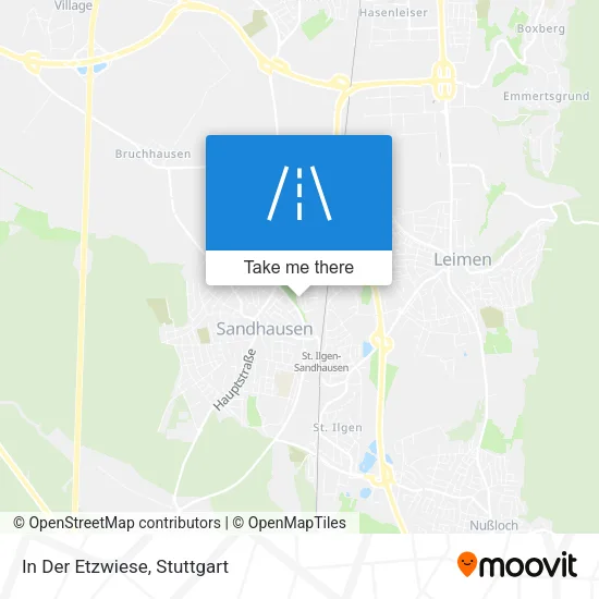 Карта In Der Etzwiese