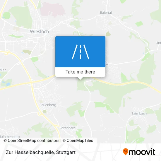 Карта Zur Hasselbachquelle