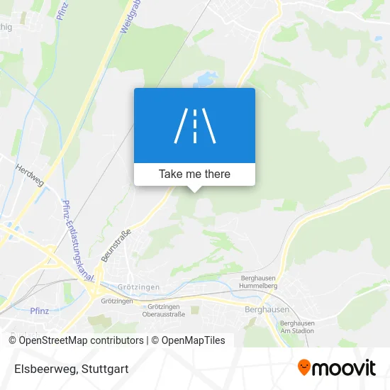 Карта Elsbeerweg