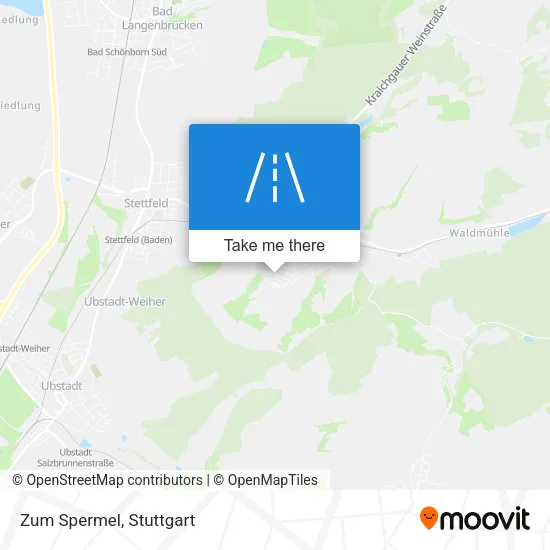 Карта Zum Spermel