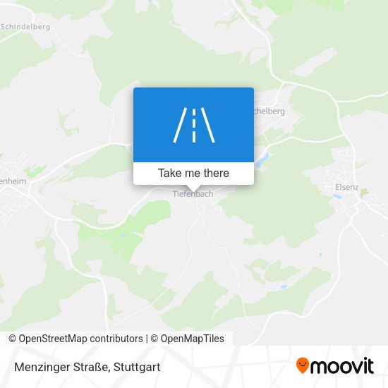 Menzinger Straße map