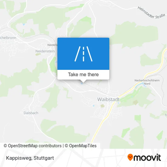 Карта Kappisweg