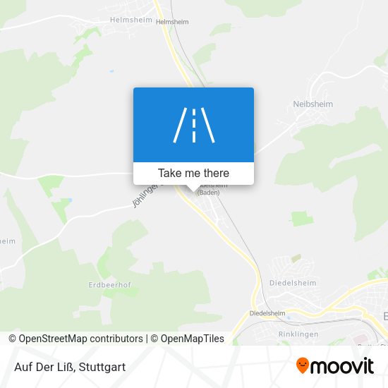 Карта Auf Der Liß
