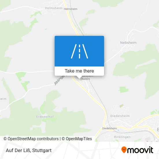 Карта Auf Der Liß