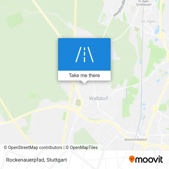 Карта Rockenauerpfad