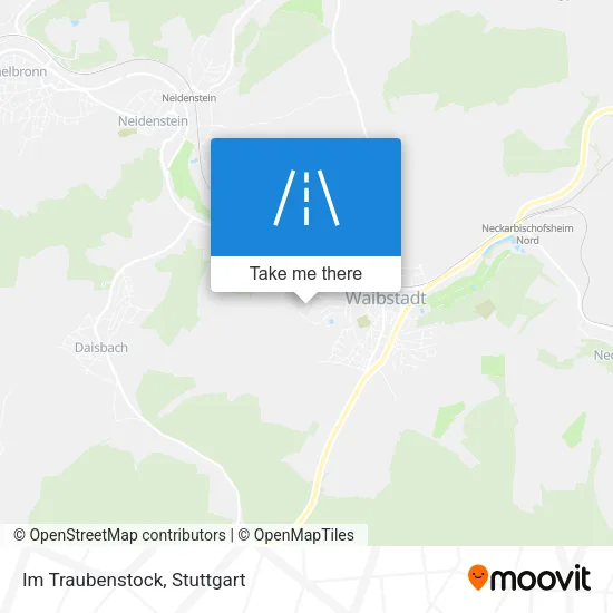Im Traubenstock map