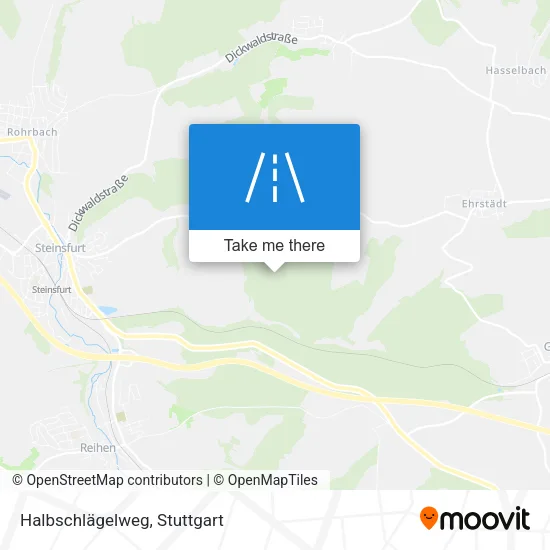 Halbschlägelweg map