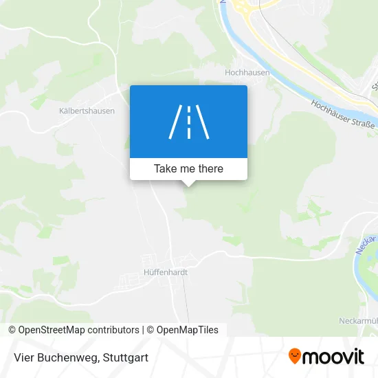 Карта Vier Buchenweg