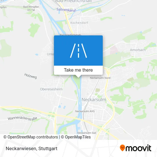 Карта Neckarwiesen