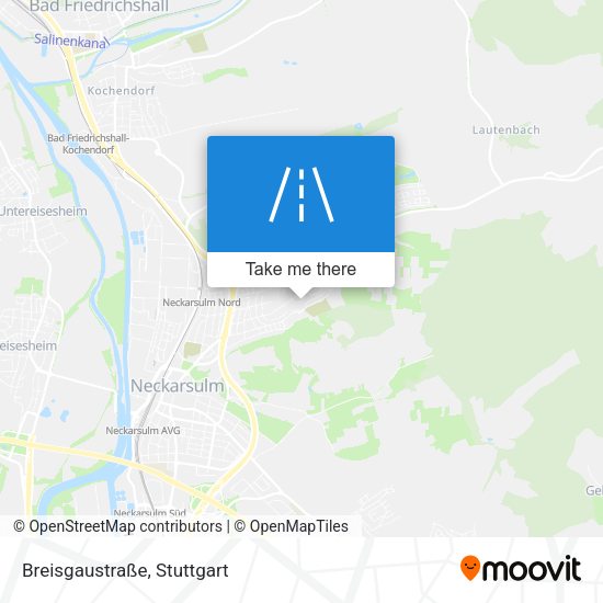 Breisgaustraße map