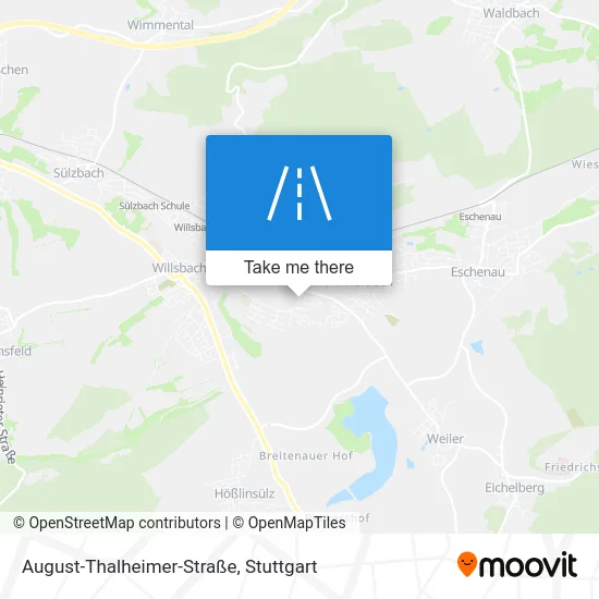 Карта August-Thalheimer-Straße