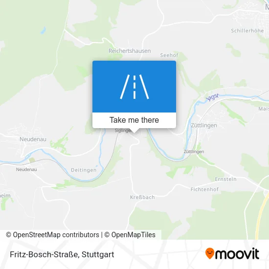 Карта Fritz-Bosch-Straße