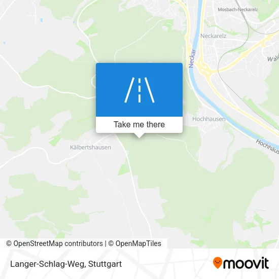 Карта Langer-Schlag-Weg