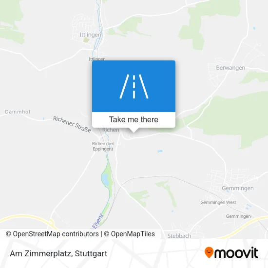 Карта Am Zimmerplatz