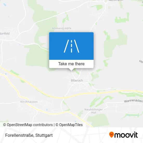 Карта Forellenstraße