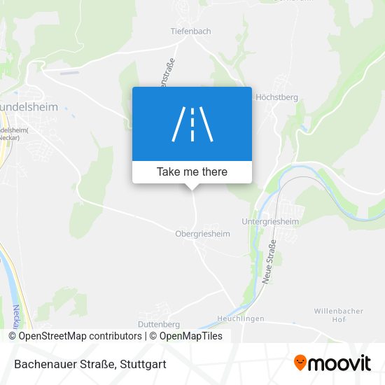 Bachenauer Straße map