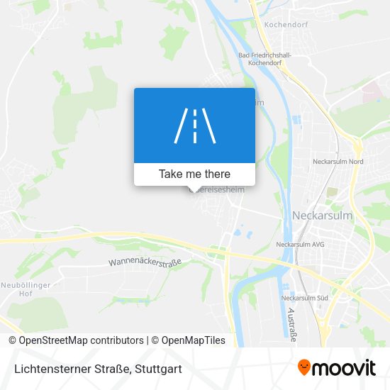 Lichtensterner Straße map