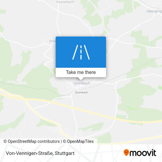 Von-Vennigen-Straße map