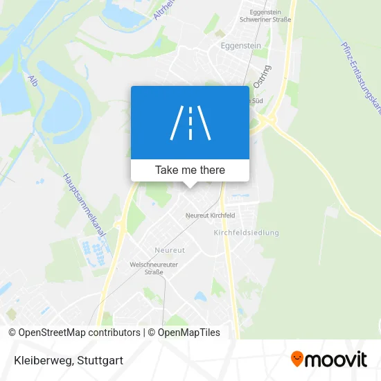 Карта Kleiberweg