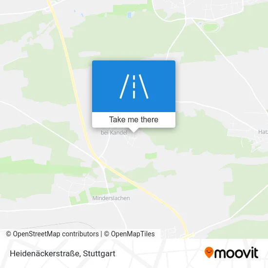 Карта Heidenäckerstraße