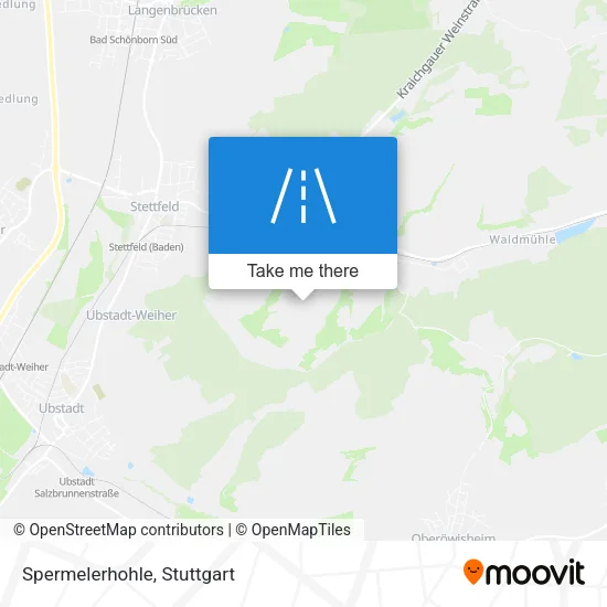 Spermelerhohle map