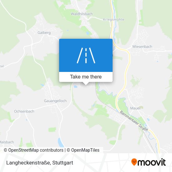Langheckenstraße map
