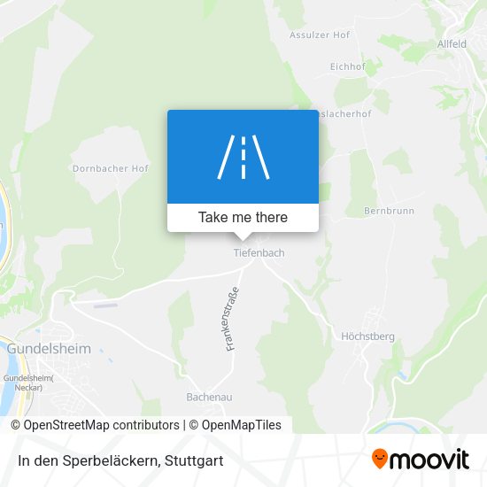 In den Sperbeläckern map