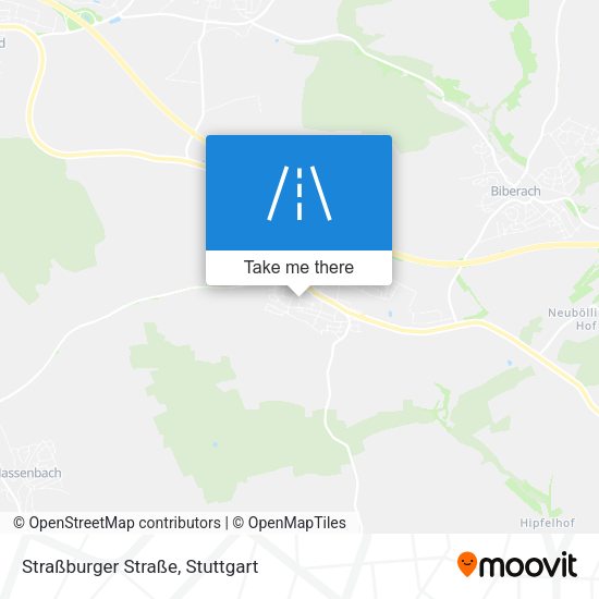 Карта Straßburger Straße