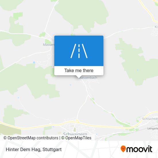 Карта Hinter Dem Hag