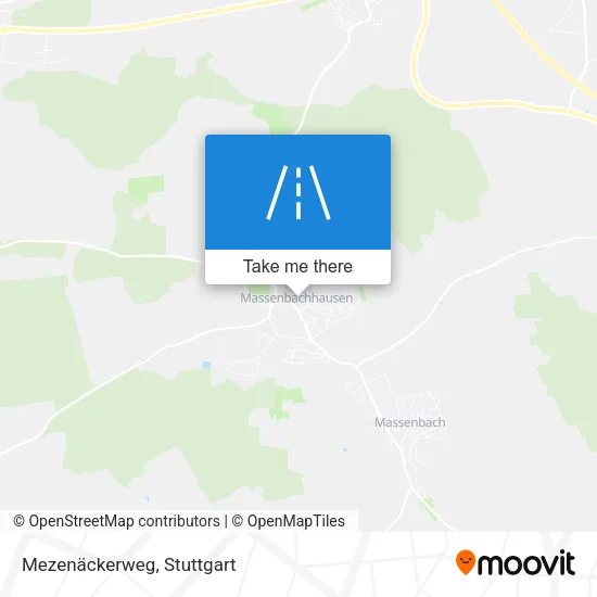 Карта Mezenäckerweg