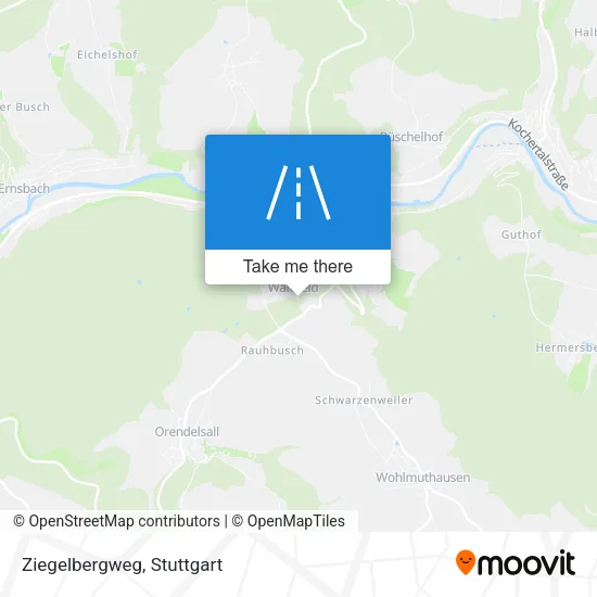 Карта Ziegelbergweg