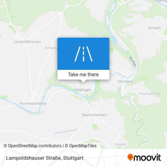 Lampoldshauser Straße map